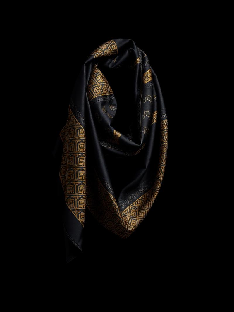 Adinkra Silk Scarf